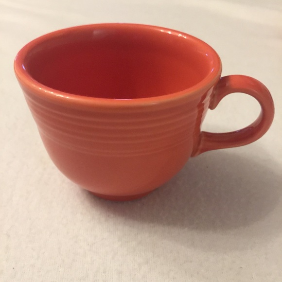 (GIFTED) Fiesta Teacup Set (Tangerine Orange) - Picture 4 of 6